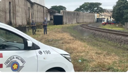 Homem Ã© encontrado morto com sinais de esfaqueamento prÃ³ximo Ã  linha do trem em Mirassol