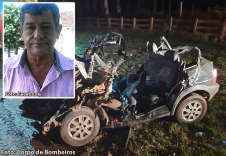 Motorista de carro morre em colisÃ£o na vicinal que liga TupÃ£ ao distrito de JuliÃ¢nia