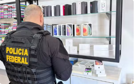 PolÃ­cia Federal apreende celulares importados ilegalmente em operaÃ§Ã£o no interior de SP