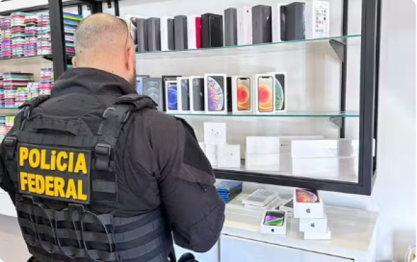 Polícia Federal apreende celulares importados ilegalmente em operação no interior de SP