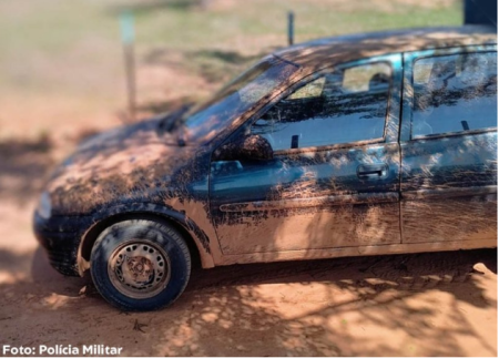 VeÃ­culo com queixa de furto Ã© localizado na zona rural de Iacri (SP)