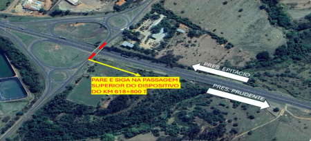 ConcessionÃ¡ria prorroga obras de manutenÃ§Ã£o de viaduto atÃ© a prÃ³xima quinta-feira, em Presidente Venceslau