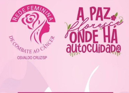 Rede Feminina de Combate ao CÃ¢ncer de Osvaldo Cruz dÃ¡ inÃ­cio a Campanha âOutubro Rosaâ