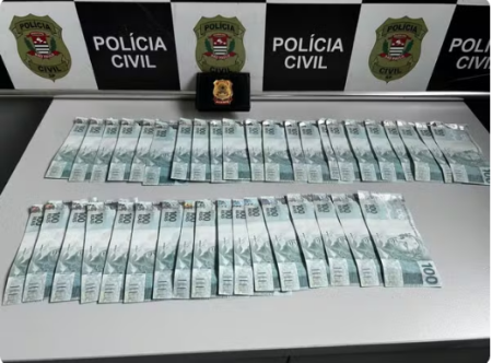 PF prende homem que recebeu quase R$ 4 mil em notas falsificadas pelos Correios no interior de SP 