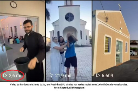 Padre de Pracinha fica assustado com repercussÃ£o de vÃ­deo criativo e engraÃ§ado divulgado nas redes sociais 