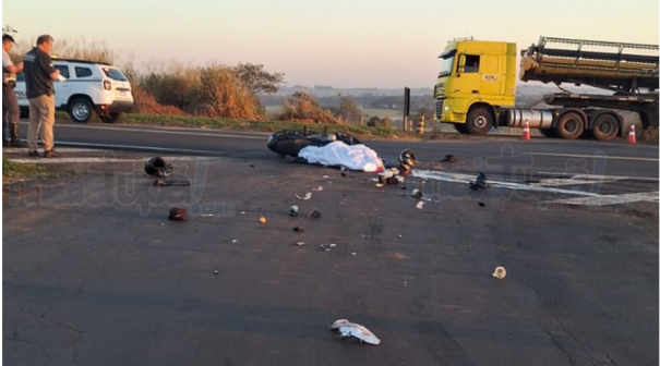 Motociclista de 22 anos morre em grave acidente na SP-425 em Iacri 