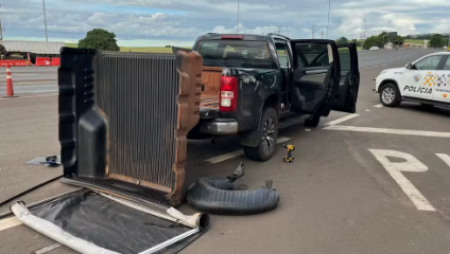 Com 53kg de haxixe, motorista Ã© preso na Rodovia Raposo Tavares, em Presidente Bernardes