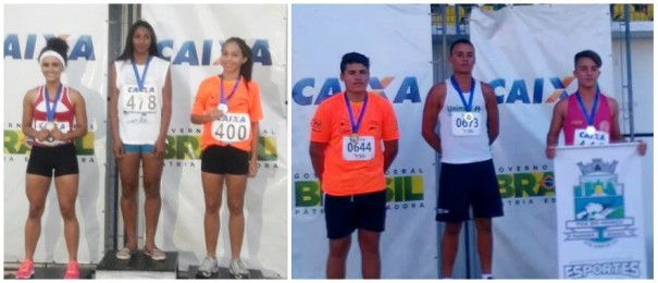 Atletas de Osvaldo Cruz brilham em competio do atletismo no Paran 