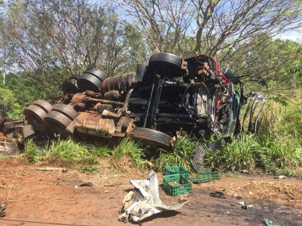 Acidente deixa uma vtima fatal entre Tupi Paulista e Monte Castelo