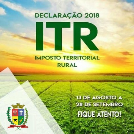 Setor de Fiscalização da Prefeitura de OC alerta Produtores Rurais sobre o ITR