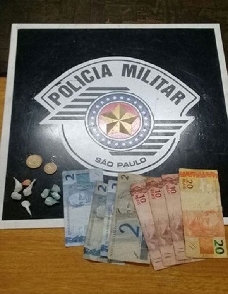 Polícia Militar prende autor de tráfico de drogas em Ouro Verde