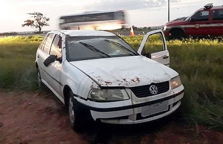 Motorista de Herculândia fica ferido em acidente na SP-294