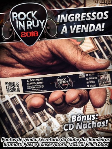 Organização inicia venda de convites para o Rock in Ruy