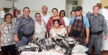 Polícia Militar Ambiental apreende mais de 40 quilos de pescados ilegais em Parapuã