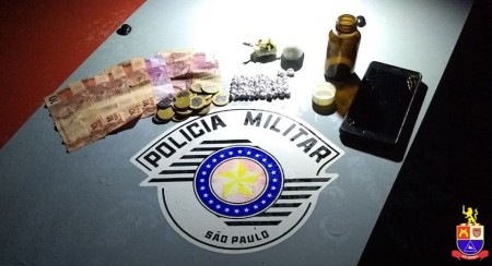 Polícia Militar apreende menor em Pacaembu por tráfico de drogas