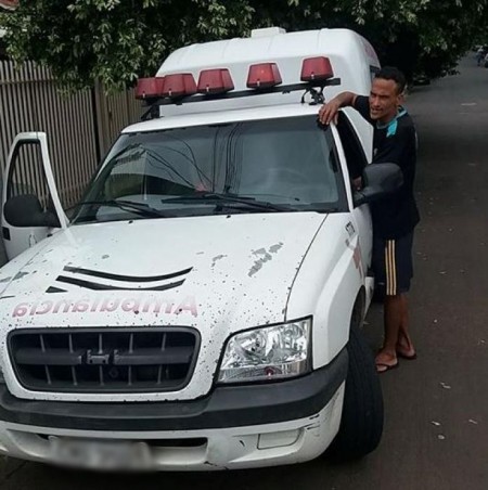 Internauta denuncia quebra de ambulância em Osvaldo Cruz