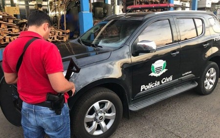 Polícia Civil incinera meia tonelada de cocaína apreendida após perseguição entre Bastos e Rinópolis