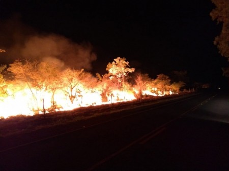 Em menos de uma semana, Presidente Epitácio tem segunda área de reserva ambiental atingida por incêndio