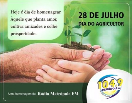 28 de julho: Dia do Agricultor