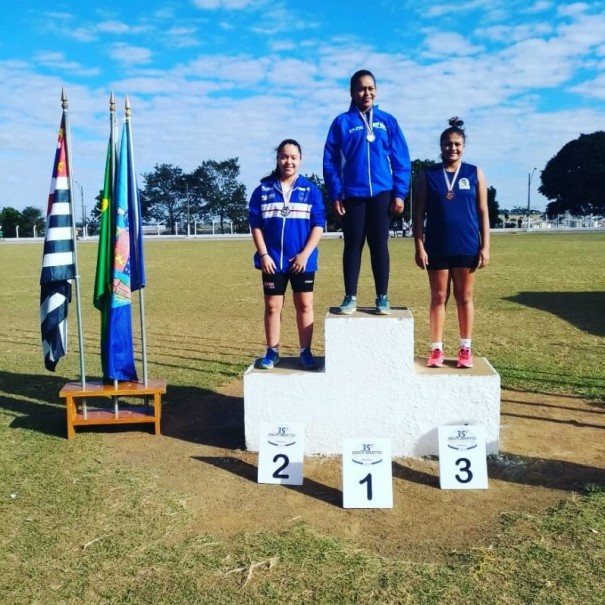 Atleta de OC conquista medalha de bronze no estadual em Franca