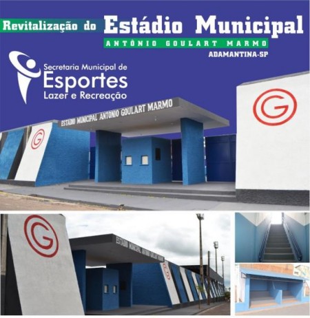 Revitalização do Estádio Municipal de Adamantina foi concluída com sucesso 