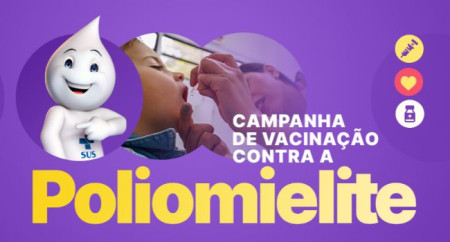 ComeÃ§ou a campanha de vacinaÃ§Ã£o contra a Poliomielite em Osvaldo Cruz