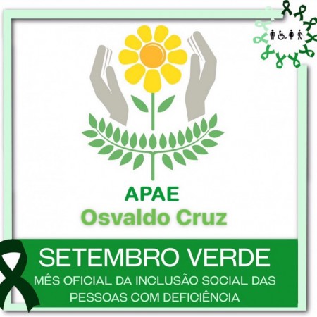 APAE de Osvaldo Cruz realiza Caminhada da Inclusão no dia 21 de setembro